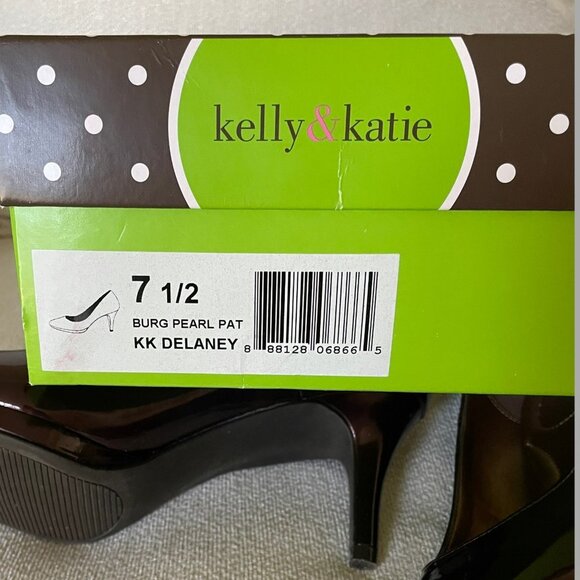 KELLY & KATIE KK DELANEY HEELS SIZE 7.5 - Picture 7 of 7